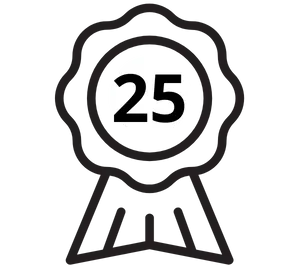 25 שנות ניסיון