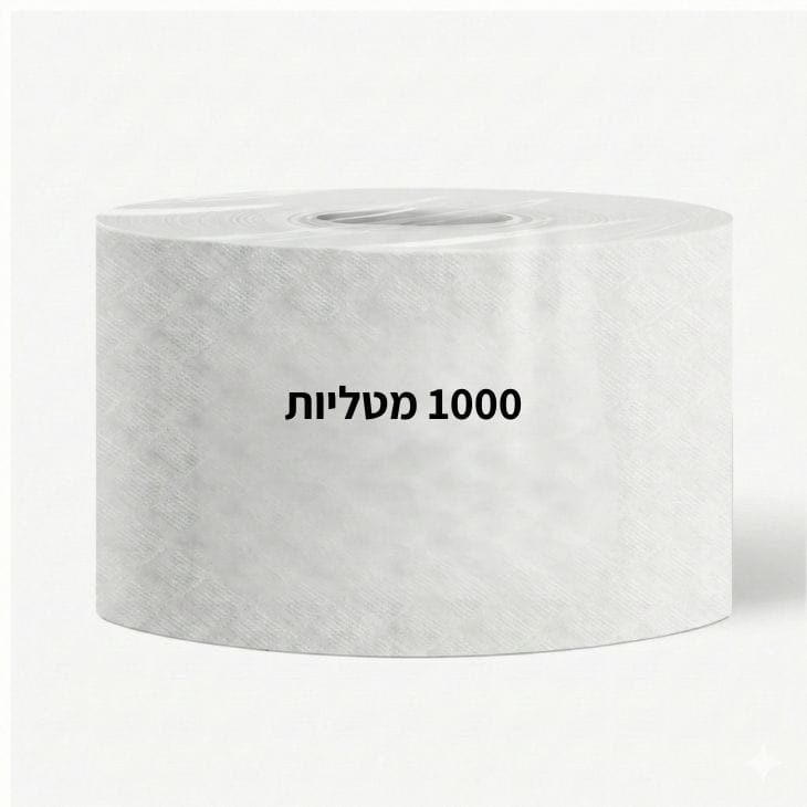 נייר ניגוב תעשייתי 1000 מטליות
